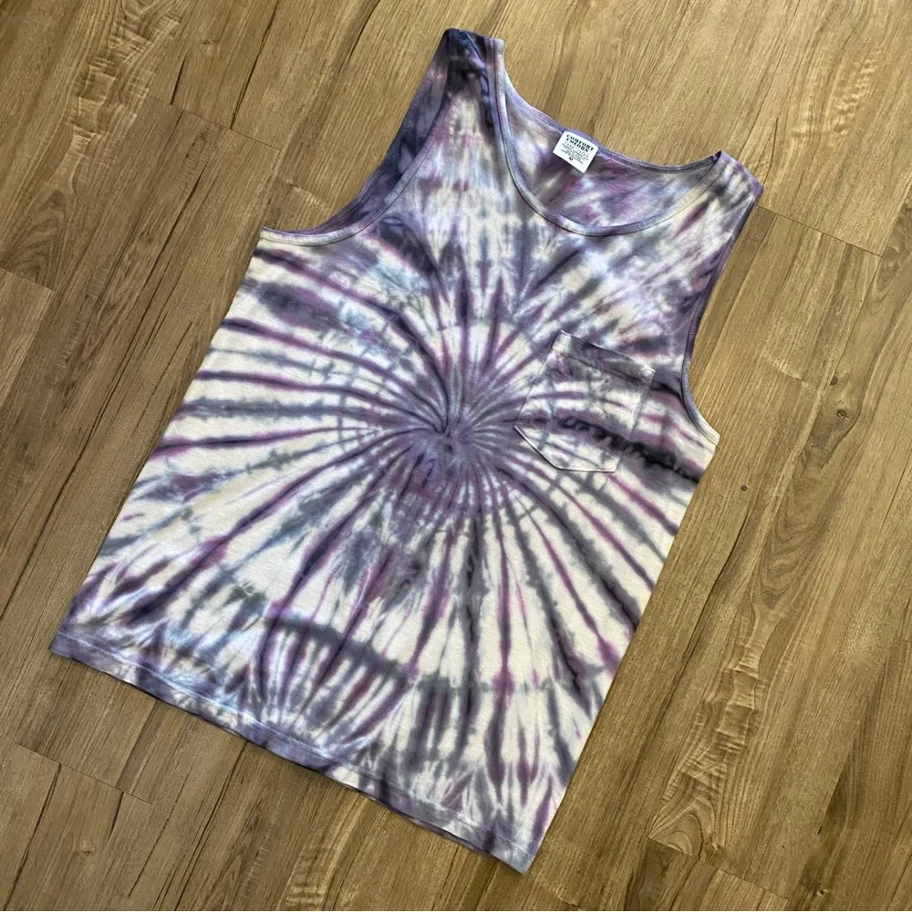 🔮NEW🔮 CUSTOM TIE DYE MEN’S TANK - Picture 1 of 6
